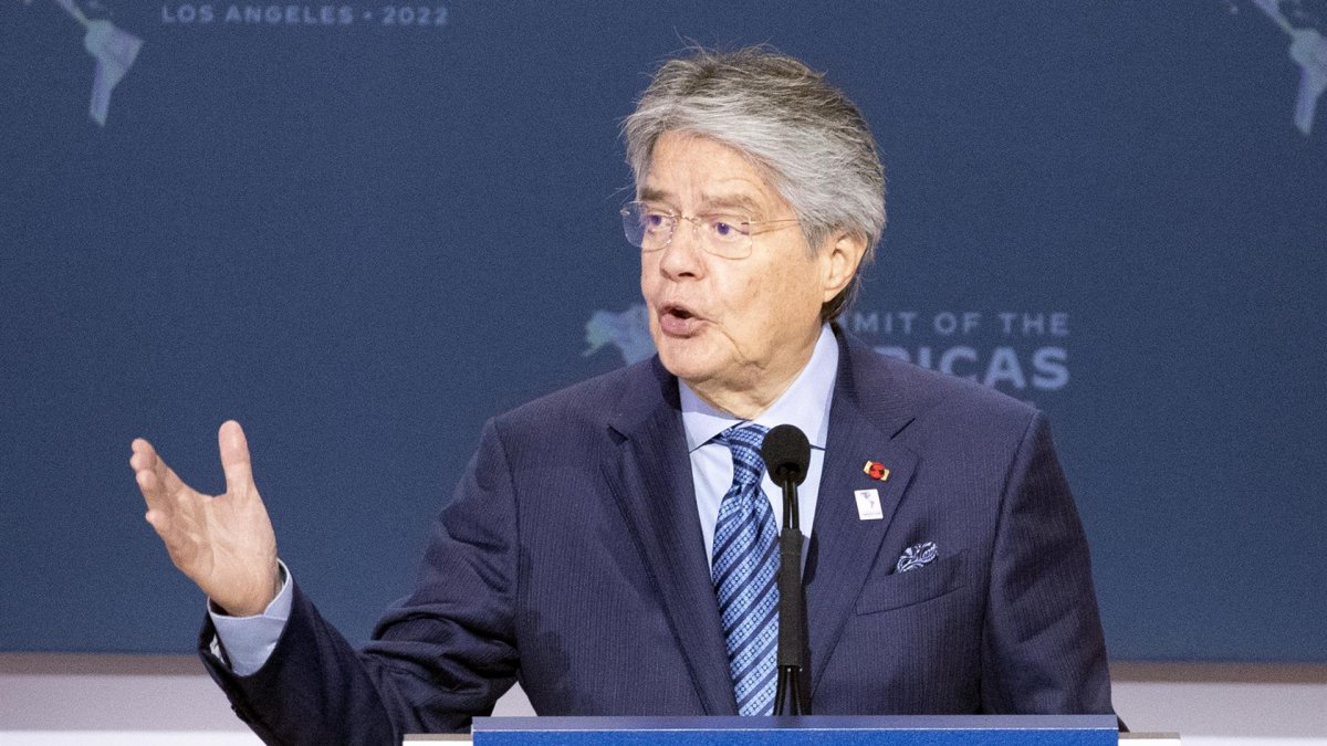 El presidente de Ecuador, Guillermo Lasso, en una fotografía de archivo.