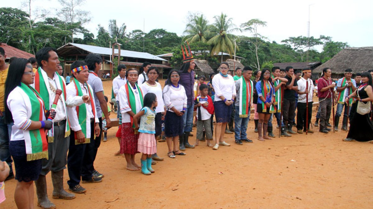 El Pueblo Originario de Sarayaku.