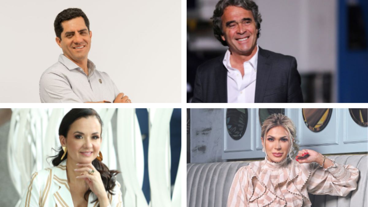 Políticos en su imagen formal.