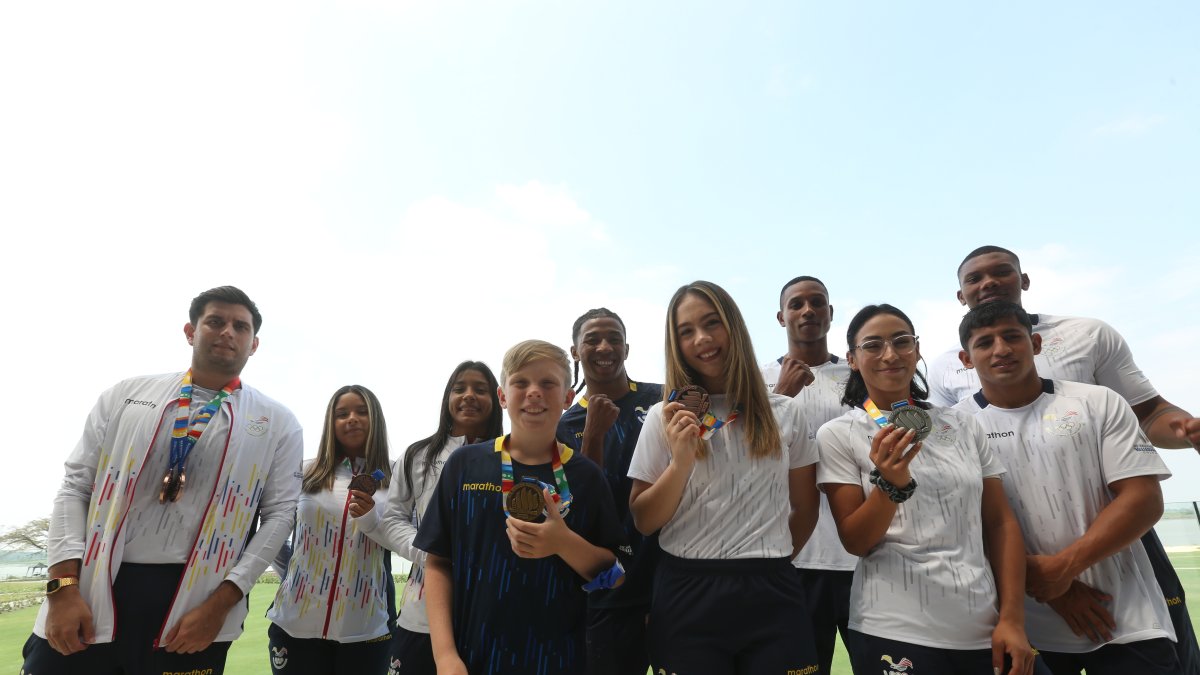 Gran parte de los deportistas que subieron al podio en Valledupar asistieron.