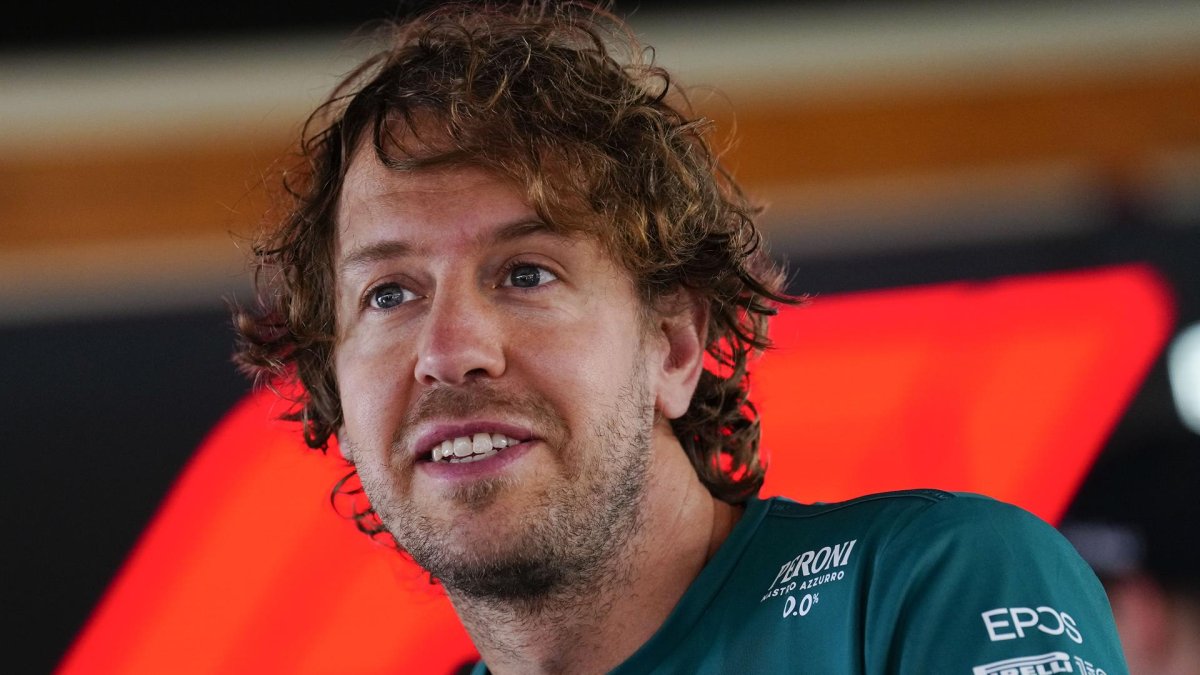 El piloto alemán de Aston Martin, Sebastian Vettel.