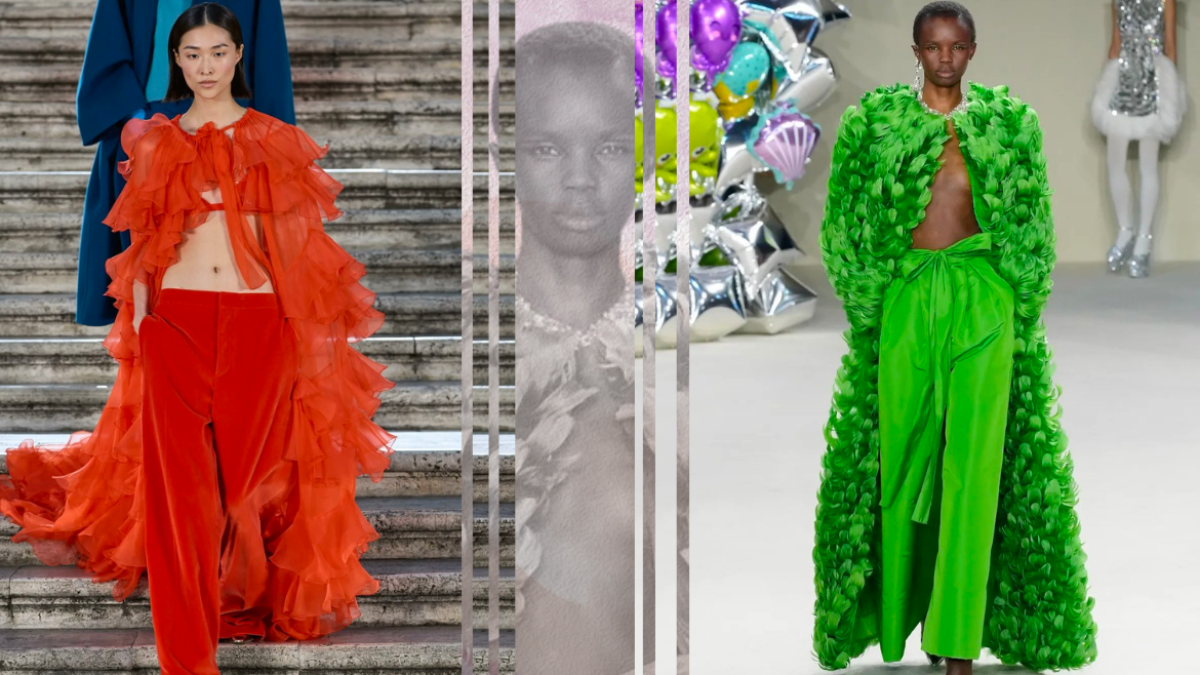 Los pantalones fueron los protagonistas del evento.