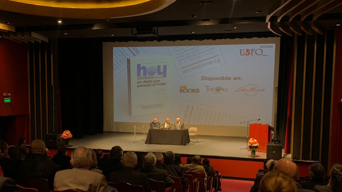 Presentación del libro “Hoy, un Diario que enfrentó al poder”.