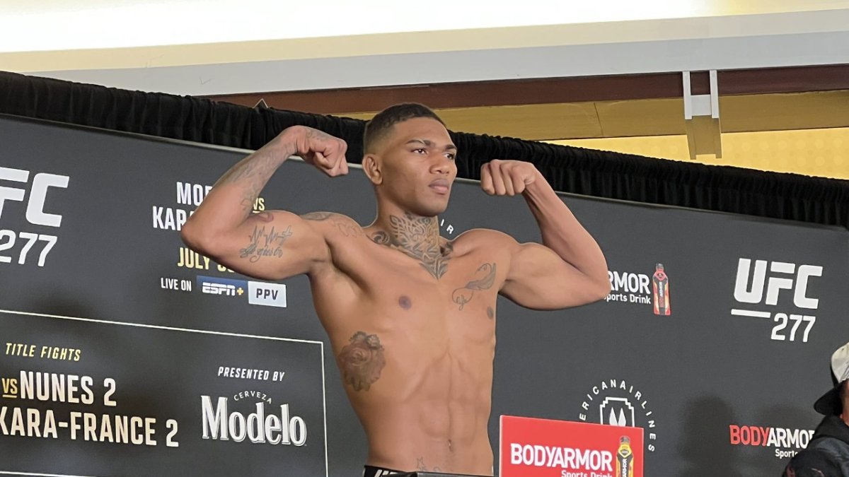 Morales pasó el pesaje en la división welter este viernes 29 de julio, en Estados Unidos y peleará el sábado 30 con Adam Fugitt.