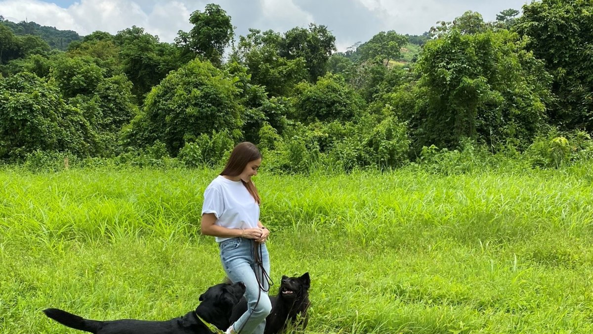 Melissa se volcó completamente al oficio de adiestradora canina.