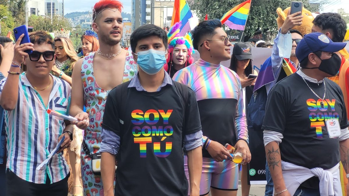 Diversas organizaciones se sumaron a la marcha en la capital