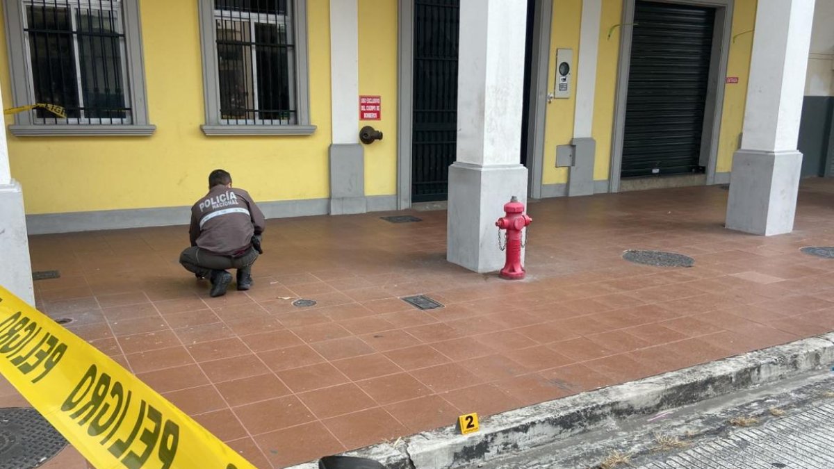 El hecho violento se registró en las calles Eloy Alfaro y Letamendi.