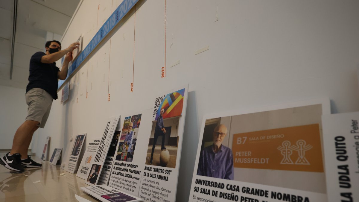 Preparativos. Santiago Mussfeldt, junto a sus hermanos y a María Mercedes Gómez de Mussfeldt, decidieron en  diciembre de 2021 cumplir con el proyecto que su padre dejó listo para ejecutarse.