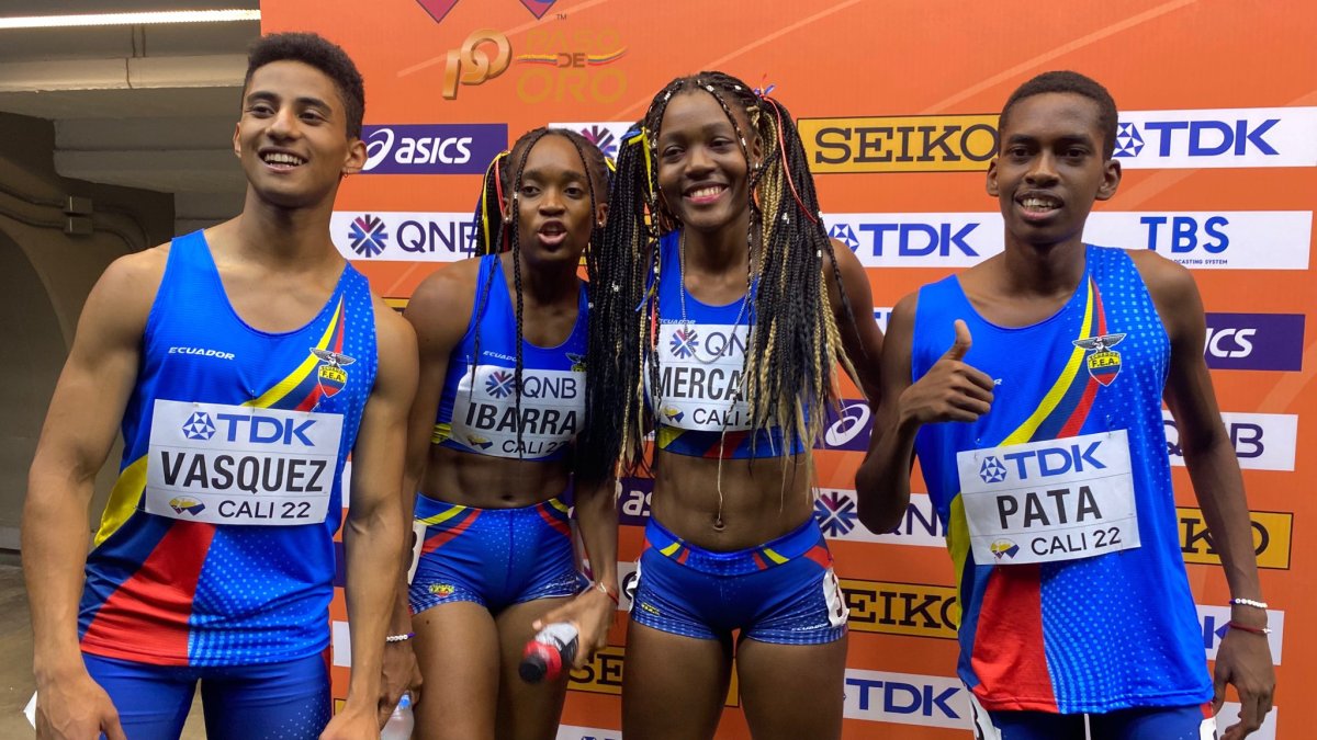 Los integrantes tricolores que consiguieron la nueva marca en Cali.