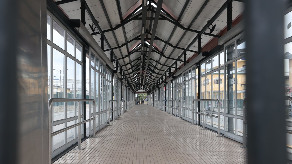 Realidad. EXPRESO contó que la troncal 4 de la metrovía está lista, pero no operativa.