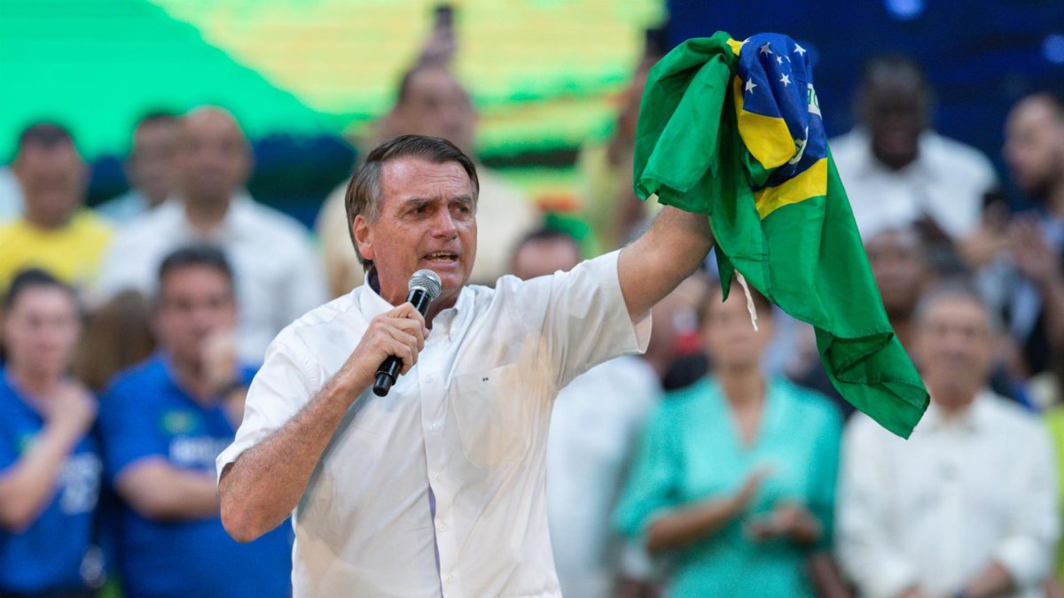 El presidente de Brasil, Jair Bolsonaro.