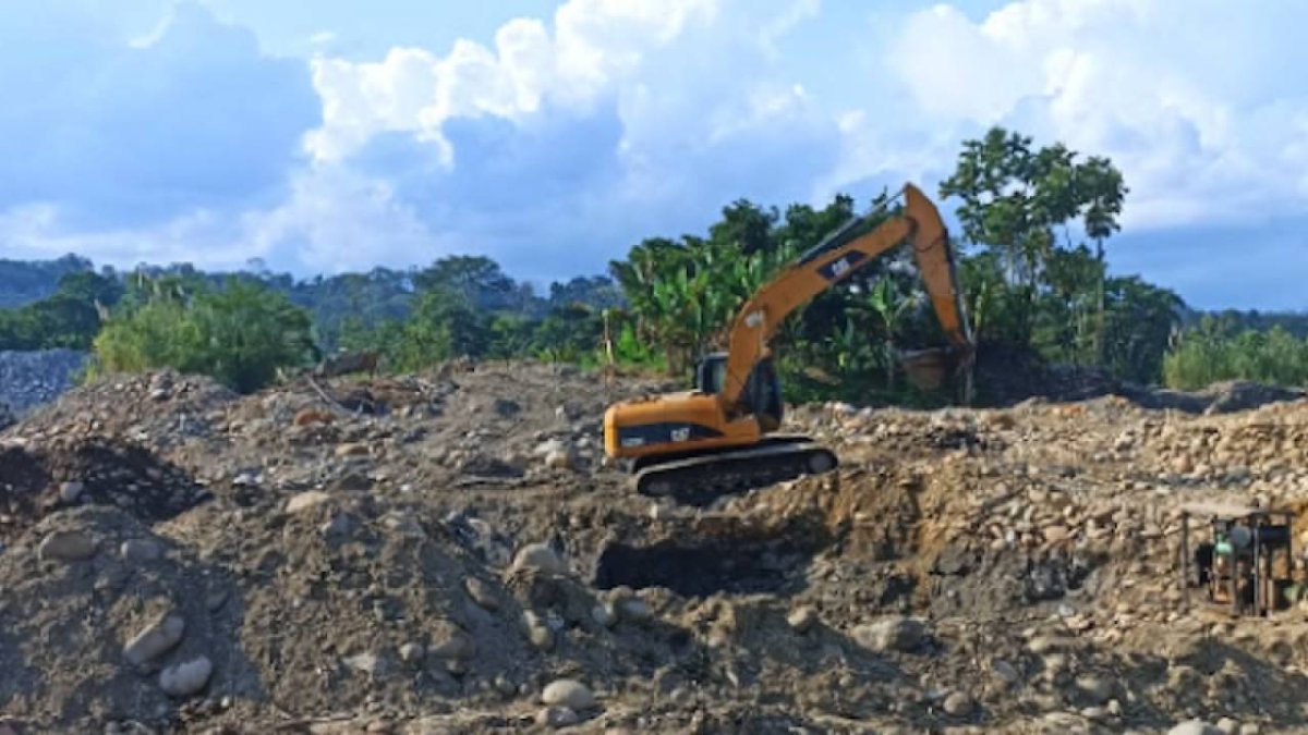 Impacto. El 10% de esta minería detectada se practica sobre zonas protegidas