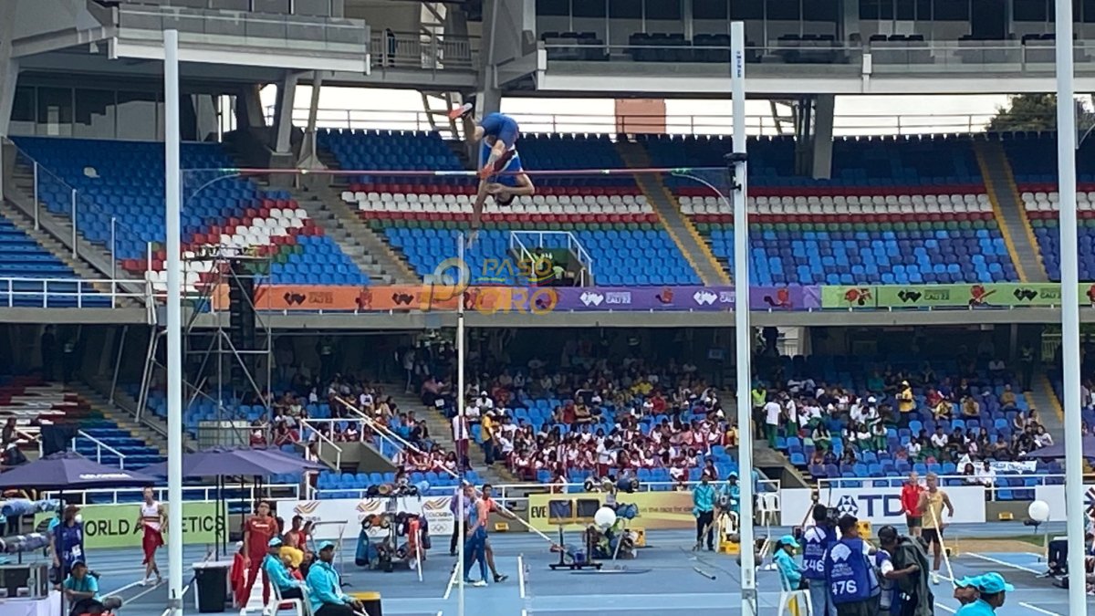 El ecuatoriano hizo 5,20 metros para poder clasificarse.