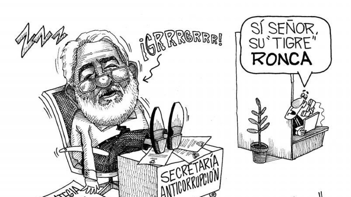 No hay resultados de un plan anticorrupción que aún duerme