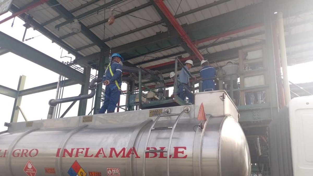 Petroecuador realizó pruebas de despacho este 6 de agosto de 2022.