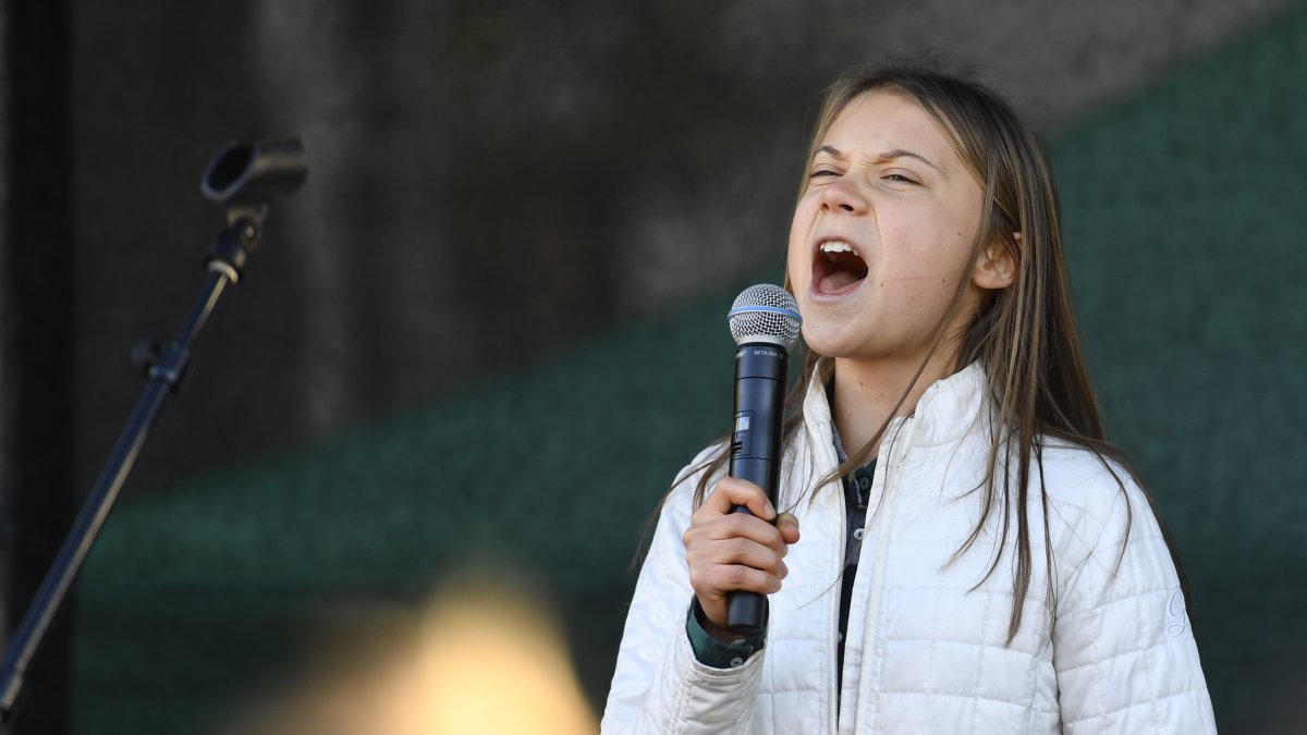 La joven Greta Thunberg, una voz en alza por la defensa del medioambiente, pertenece a la generación Z.