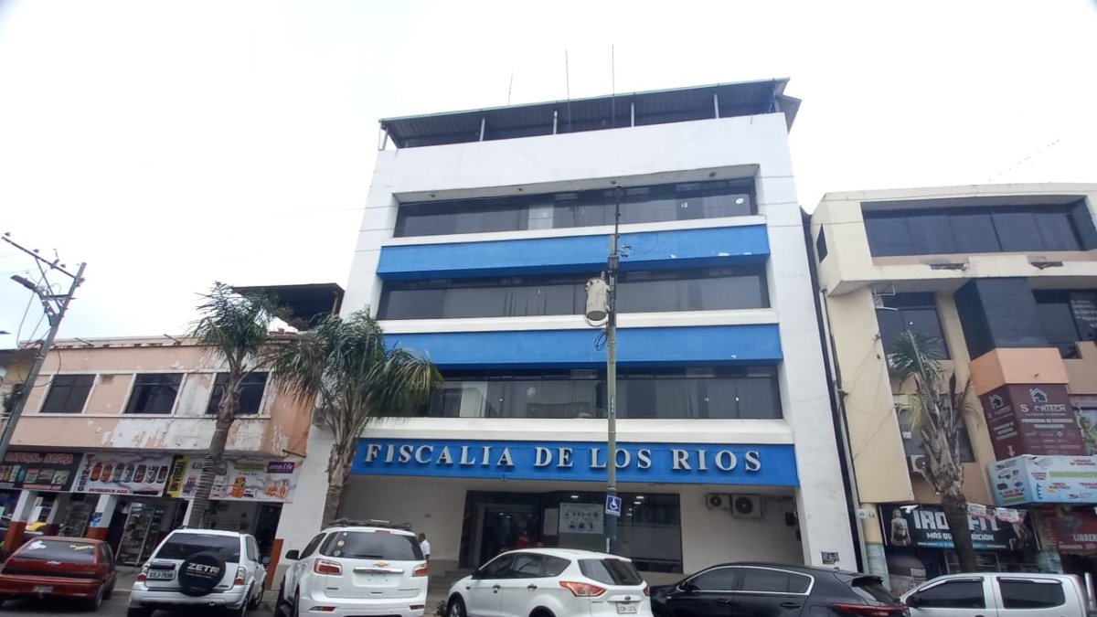 Fiscalía provincial de Los Ríos donde la alcaldesa de Guayaquil debe rendir declaraciones.