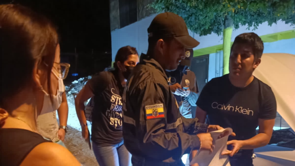 La Policía detuvo al exjuez Banny Molina en Manabí durante las investigaciones.