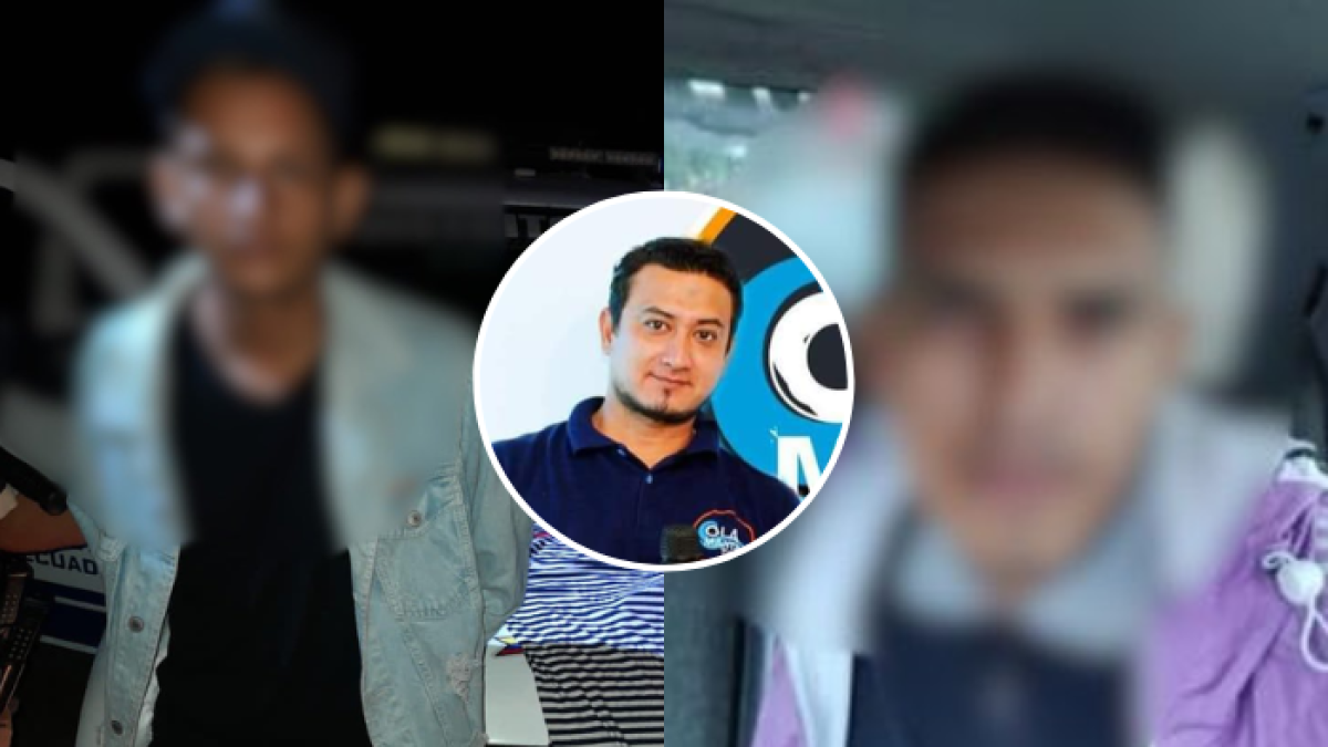 Sospechosos del asesinato del periodista.