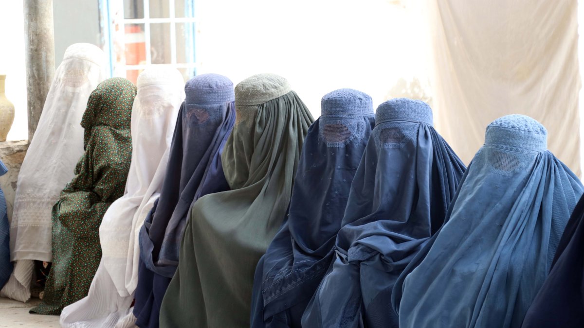 Imagen de archivo de mujeres afganas.