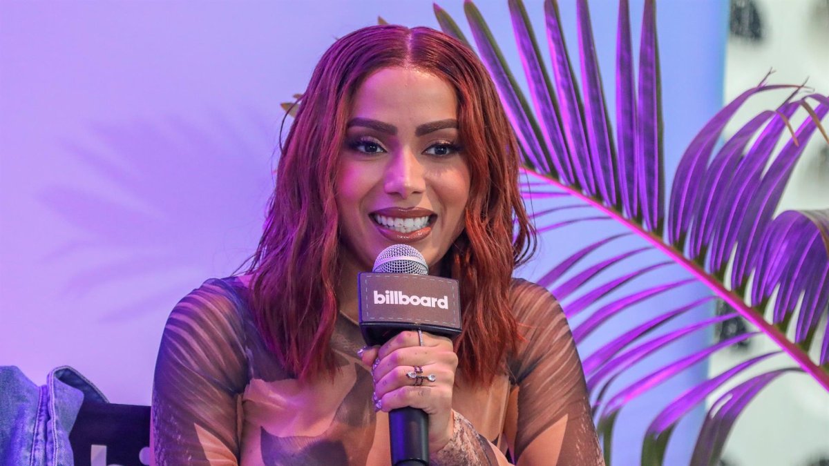 La cantante brasileña Anitta.