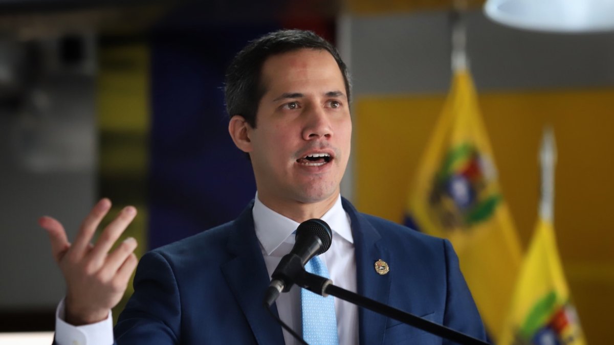El dirigente opositor venezolano Juan Guaidó