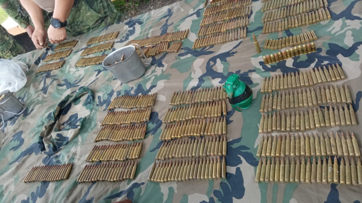 Ataque. Militares ecuatorianos fueron atacados por miembros de grupos irregulares.