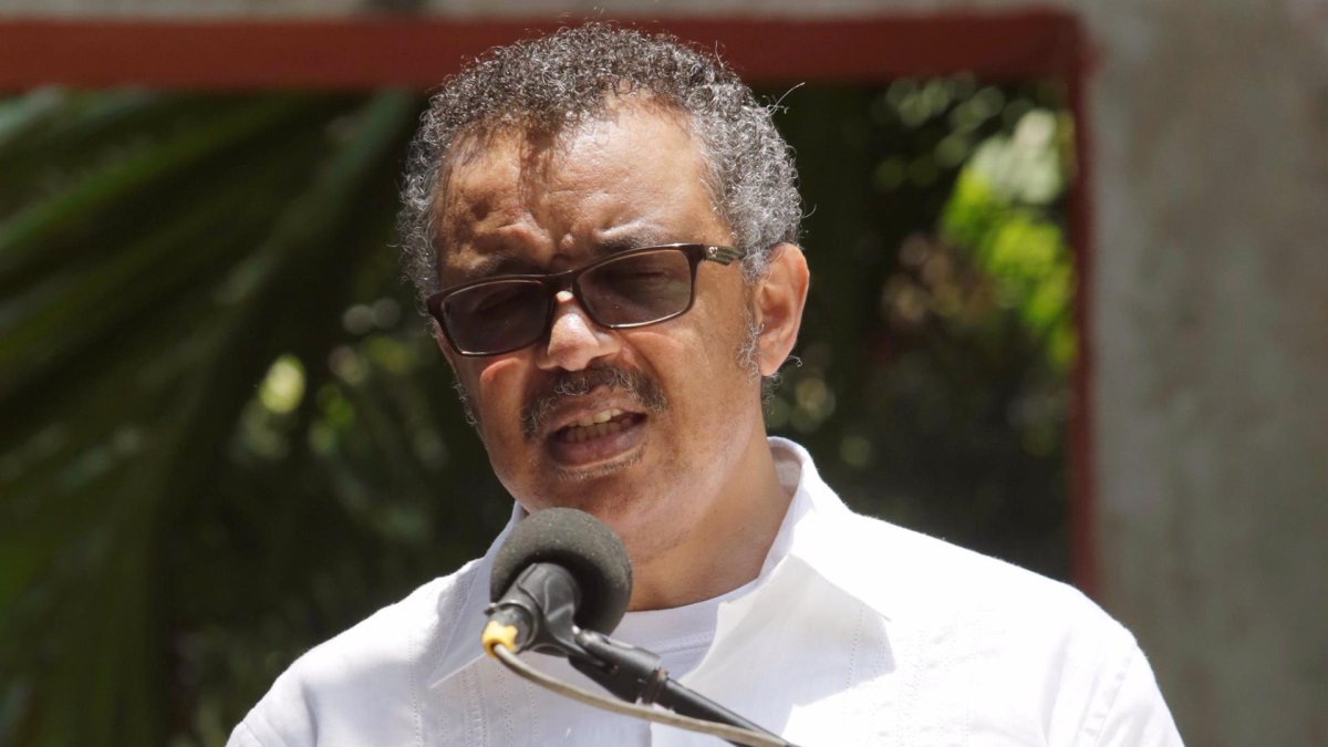 El director general de la Organización Mundial de la Salud (OMS), Tedros Adhanom Ghebreyesus.