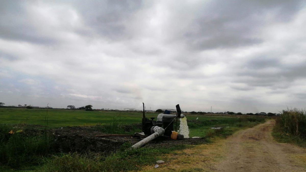 En este lugar fueron ejecutados 3 hombres la noche del miércoles, en las afueras de Durán