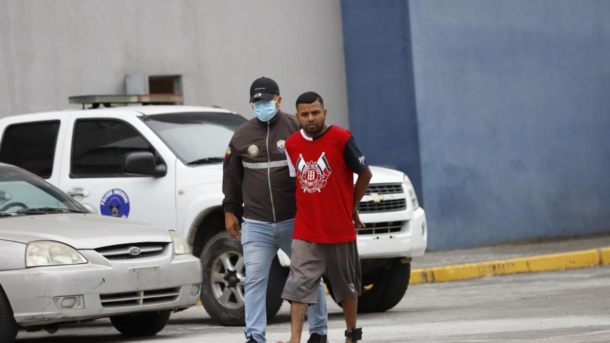 Detención de Arturo Chinchay San Lucas (alias 'morado') por el atentado en Cristo del Consuelo.