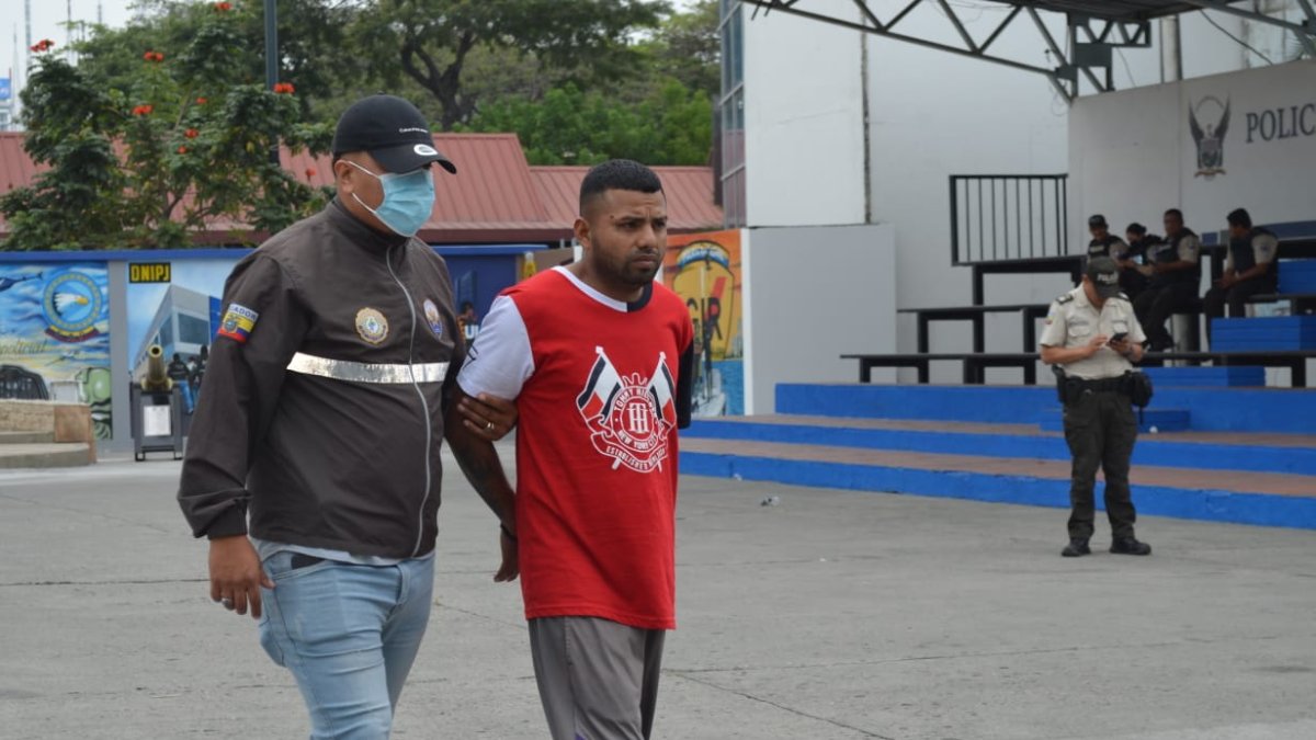 Foto de archivo de alias Morado.