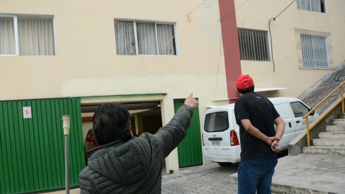 Afectados. Los moradores indicaron el sitio donde se concentró el tiroteo por parte de los sospechosos.