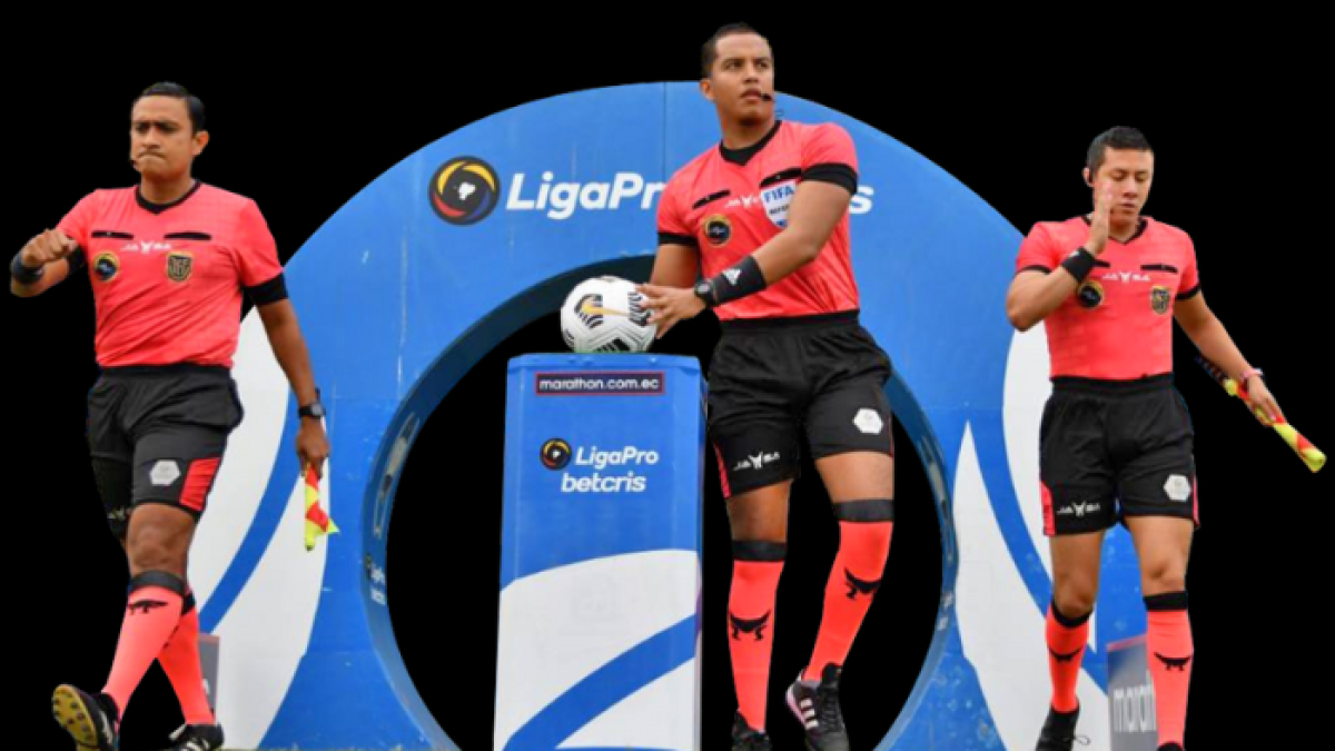 Referencial de los árbitros ecuatorianos.