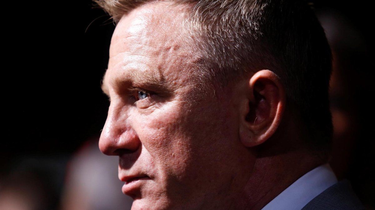 El actor Daniel Craig, en una fotografía de archivo.