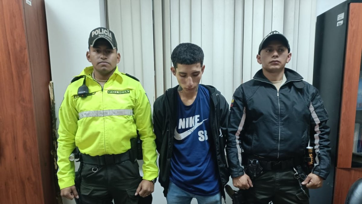Sospechoso. El infractor detenido por robo en el norte de la capital será investigado por 30 días.