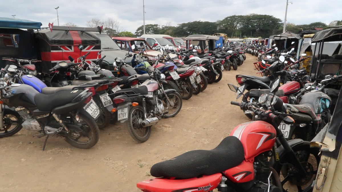 Son casi cuatro mil motos abandonadas que serán chatarrizadas
