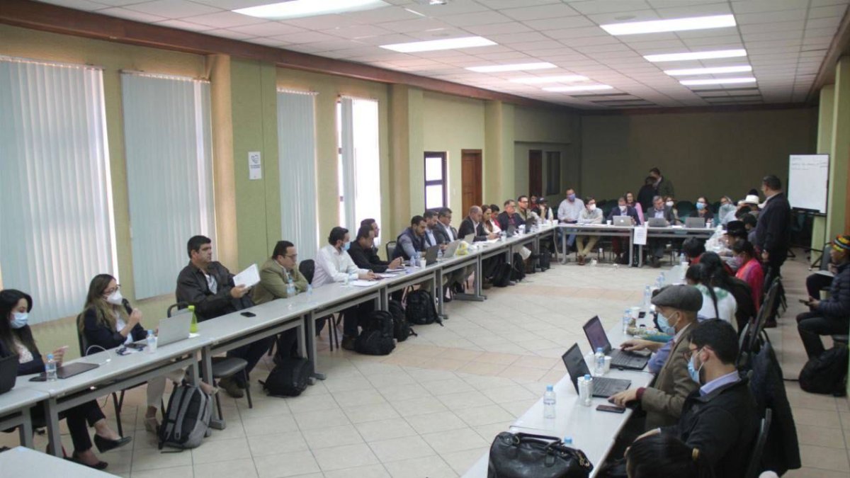 La reunión se lleva a cabo en la Conferencia Episcopal Ecuatoriana