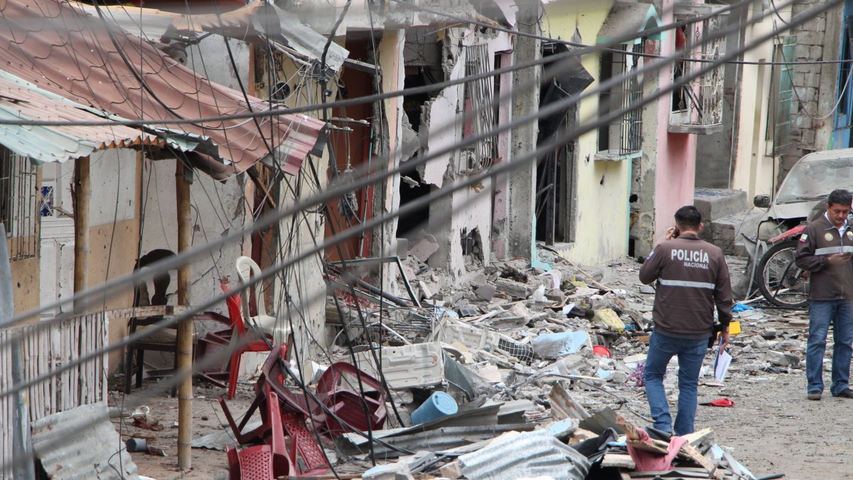 El pasado 14 de agosto se dio un ataque explosivo en Cristo del Consuelo.