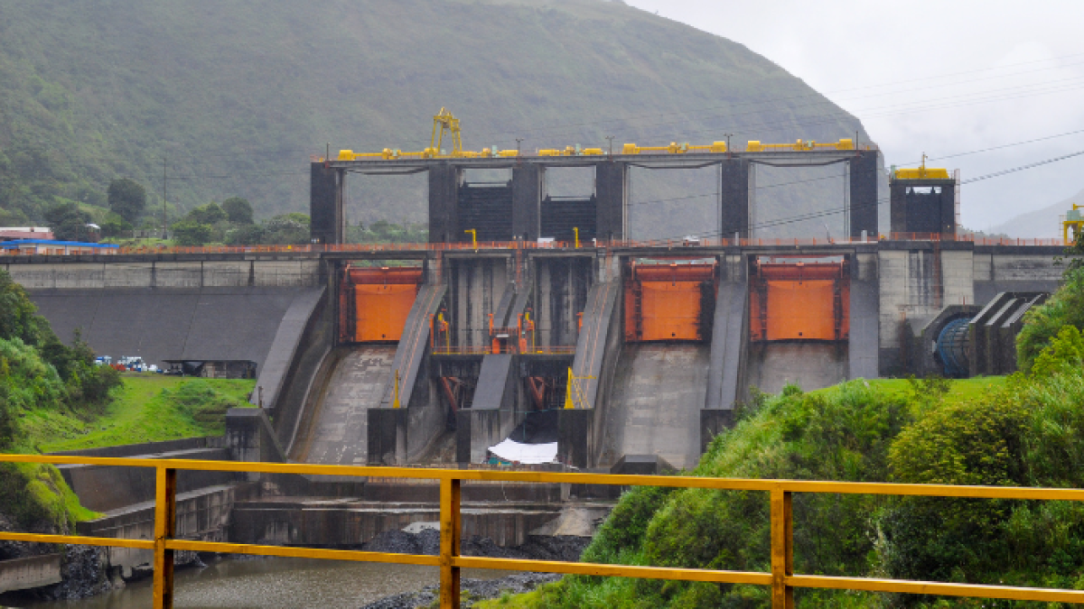 Referencial central hidroeléctrica.