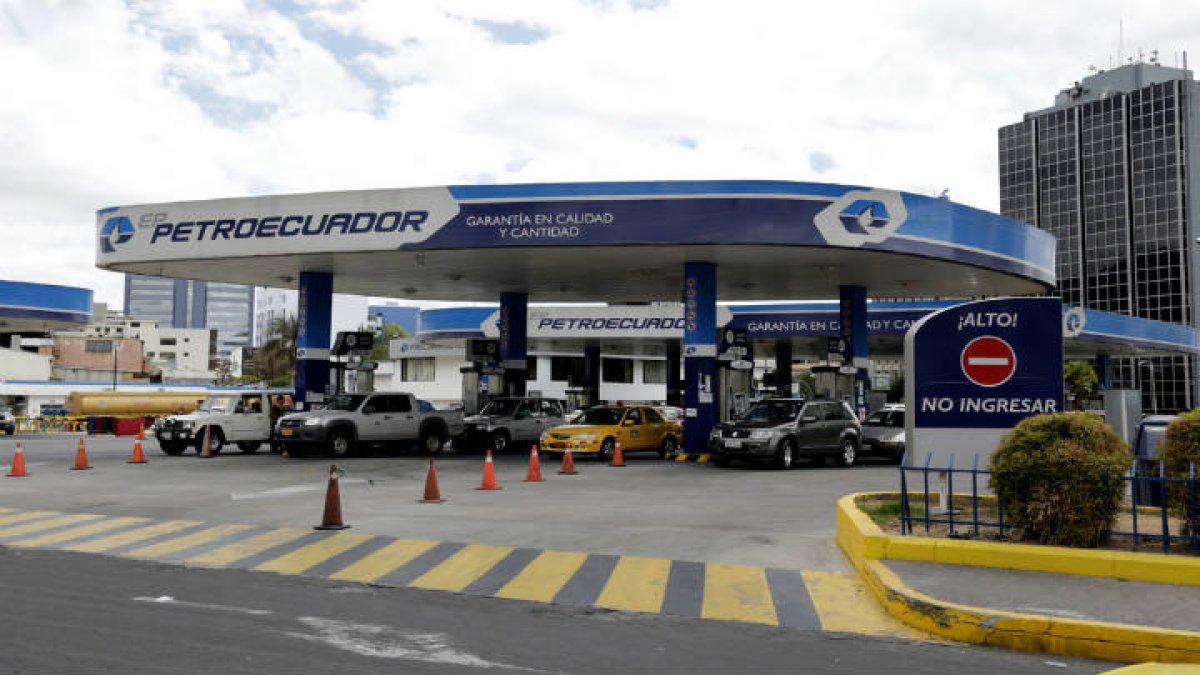 La estación de Petroecuador de la avenida Amazonas fue vendida en 2016.