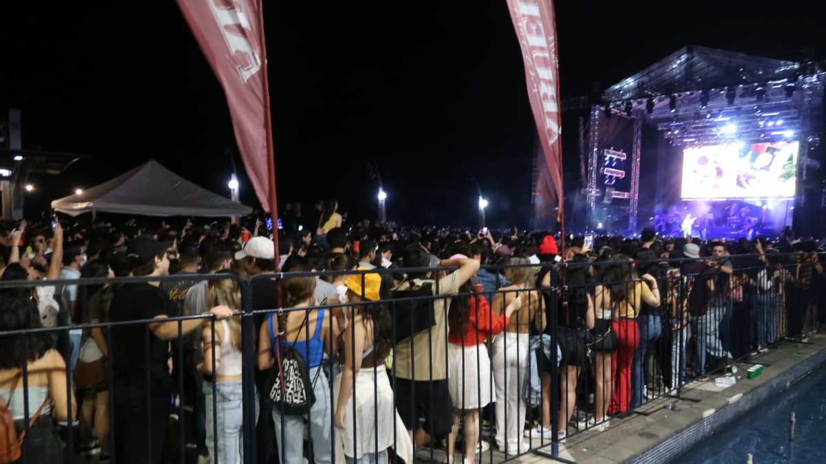 Se registró lleno total en el lugar del festival.