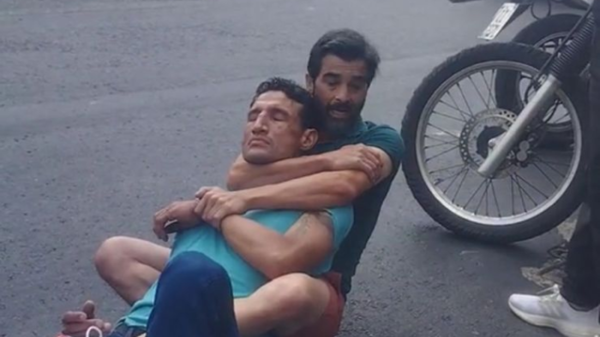 El hecho quedó registrado en video.