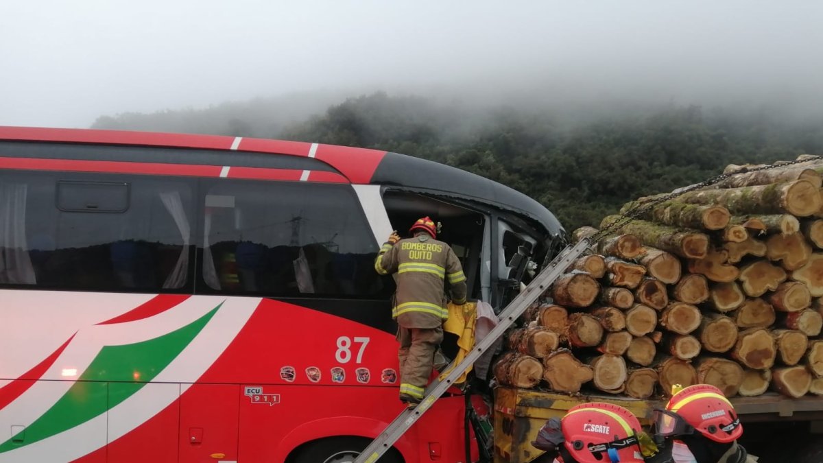 Cuatro personas tienen lesiones graves