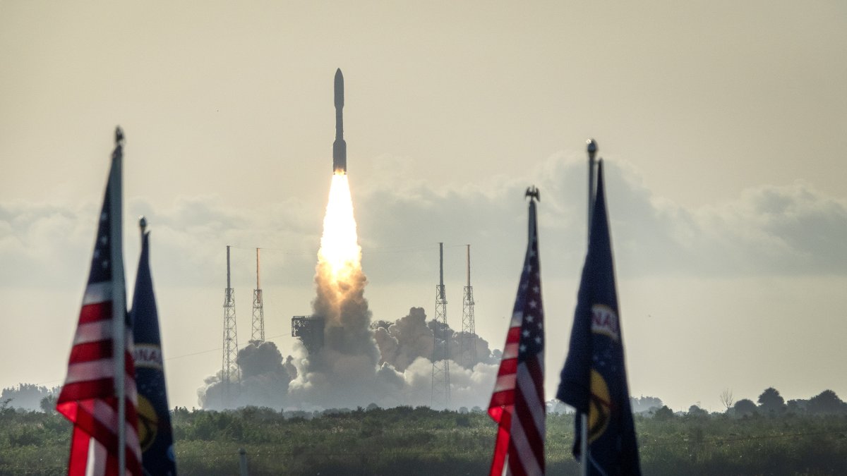 En la imagen de archivo, la misión Perseverance a Marte despega del Centro Espacial Kennedy, en Florida.