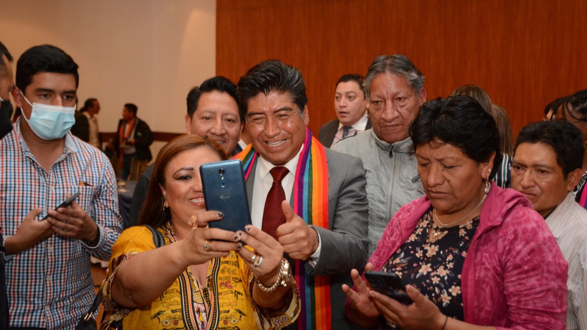 El 24 de agosto de 2022, Jorge Yunda ratificó que su candidatura estaba en firme y ofreció una 