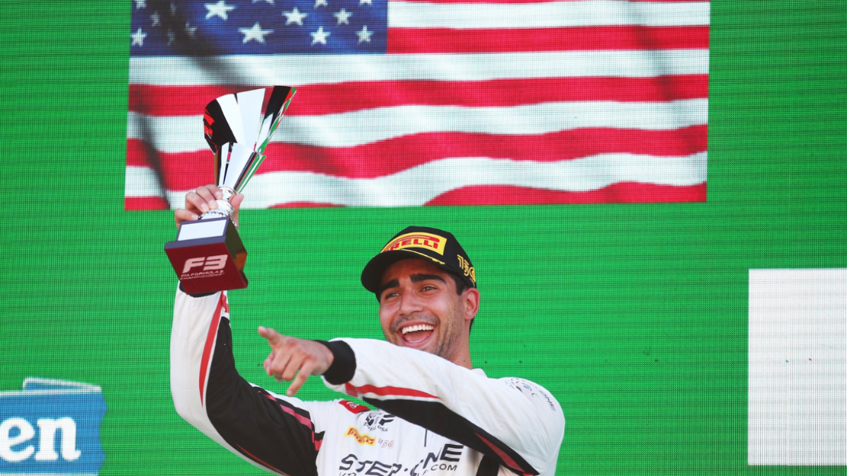 Juan Manuel Correa no se subía a un podio desde 2019, cuando estuvo en Fórmula 2.