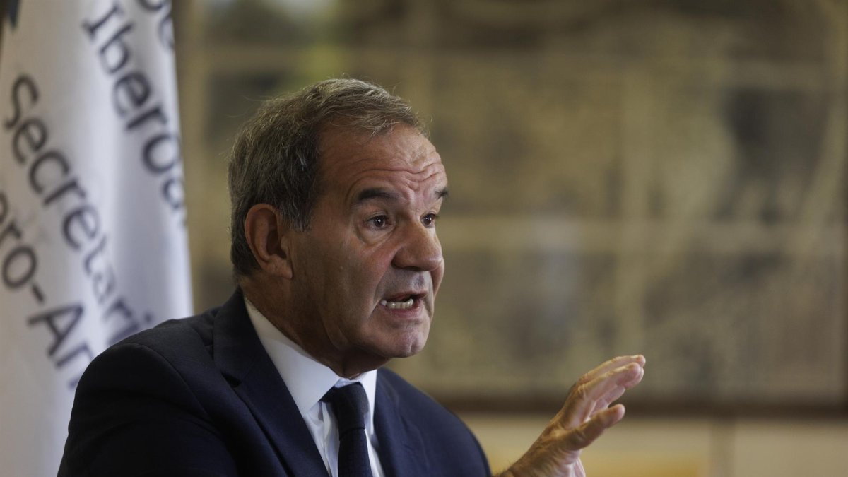 El secretario general Iberoamericano, Andrés Allamand.
