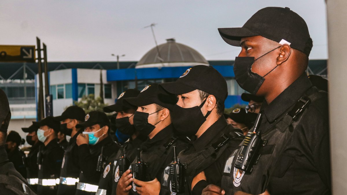 Personal. Los agentes de seguridad fueron presentados este lunes 5 de septiembre.