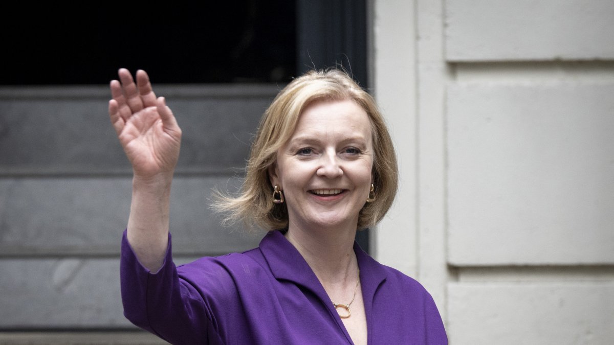 La primera ministra del Reino Unido, Liz Truss.