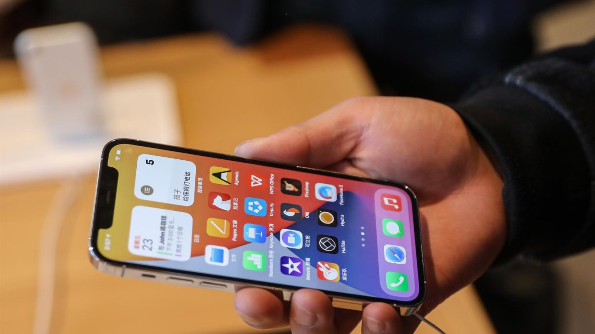 Fotografía de archivo de un iPhone.